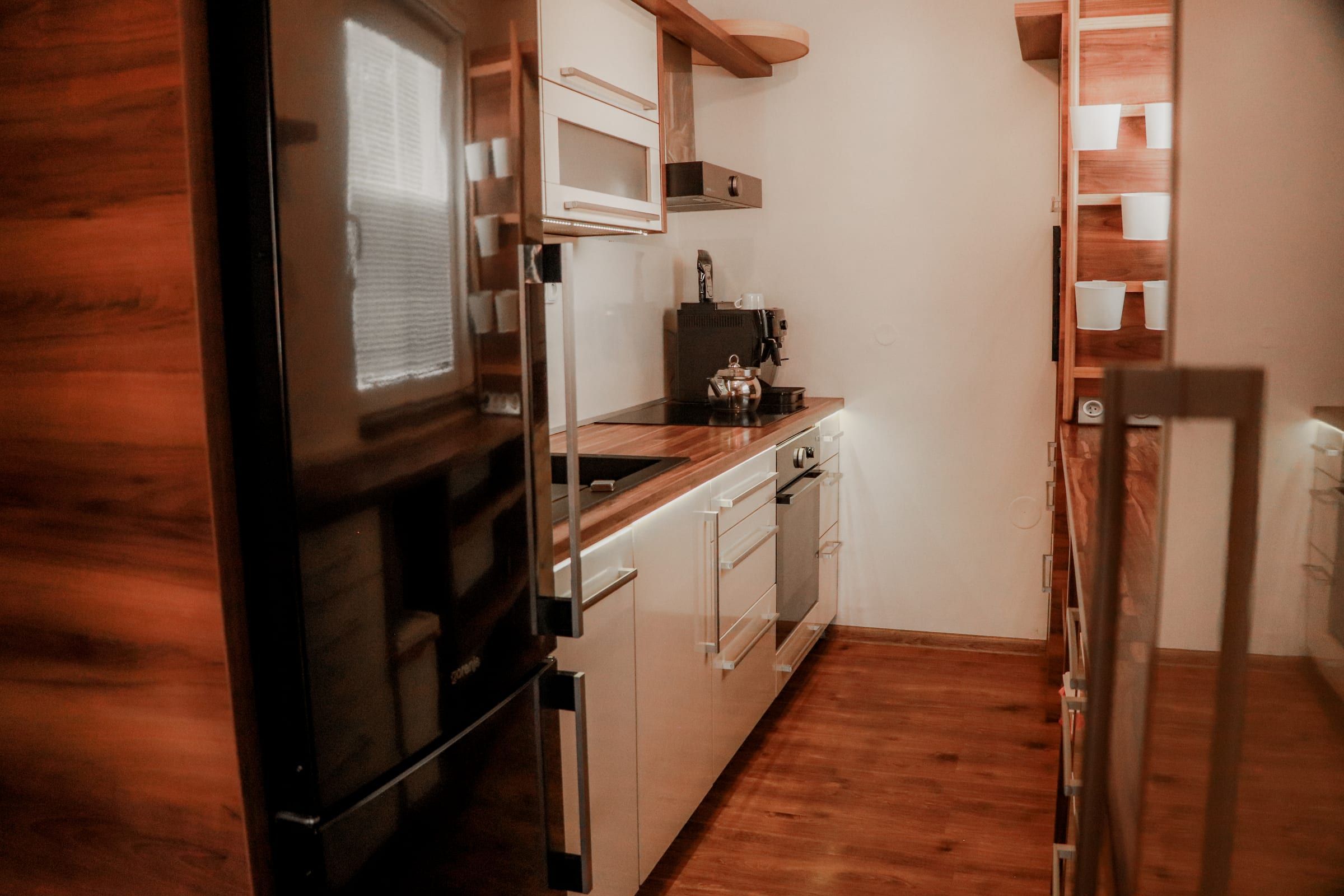 Plně vybavená kuchyně apartmánu